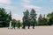 Changing of the Guard at Anitkabir, Mausoleum of Ataturk in Ankara, Turkey