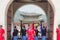 Changing of the guards at Korean Palace, Gyeongbokgung Palace, Seoul, South Korea