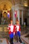 Changing of the Guards at National Pantheon of the Heroes in Asuncion, Paraguay