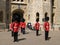 Changing of the Queen`s Guard at the Tower of London.