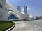 Changsha City, Hunan, China - August 17, 2023: The Changsha Meixi Lake International Culture and Arts Centre