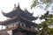 Changsha, Hunan Province, China: Tianxin Pavilion is an old Chinese pavilion located on the ancient city wall of Changsha