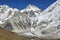 Changtse peak from Kalapattar, 5545m