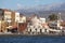 Chania port with antique venetians buildings. Crete