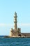 Chania port lighthouse