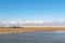 Channel Dredging Barge on the central coast of New South Wales