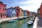 A channel on the island of Burano