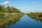 Channel near Trei Bibani in Danube delta