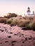 The Chanonry Lighthouse At Sunrise In The Scottish Highlands