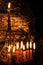 Chanuka candles