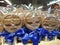 Chanukah, Hanukkah Chocolate Lollipops With A Menorah Design