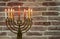 Chanukah Menorah Chanukiah Jewish holiday background