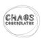 Chaos Coordinator hand drawing lettering, decoration elements on a neutral background.