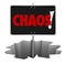 Chaos Danger Word Sign Warning Turmoil Trouble Problem