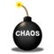 Chaos Warning Means Safety Bomb And Dangerous