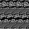 CHAOS word warped, distorted, repeated, and arranged into seamless pattern background