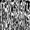 Chaotic black and white seamless pattern