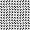 Chaotic, irregular repeatable geometric pattern. Mosaic of asymm