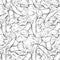 Chaotic Lines seamless, Random Chaotic Lines, Scattered Lines, Random Chaotic Lines Asymmetrical pattern Texture Vector Art