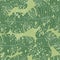 Chaotic monstera leaves wallpaper. Botanic seamless pattern