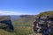 Chapada Diamantina National Park table mountain landscape, view from Morro Do Pai Inacio, Lencois, Bahia, Brazil