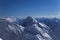 Chapayev peak and Pobeda peak, Tian Shan mountains