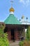 Chapel above source of water of St. James of Spaso-Yakovlevsky Monastery, Monastery of St. Jacob Saviour, situated to left from  R