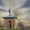 chapel against the sky