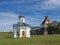 Chapel of Alexander Nevsky and Uspensky tower of the Solovki mon