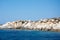 Chapel at the Cala Francese Landscape of La Maddalena Island Sardinia Italy