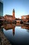 Chapel on Canals of Castlefield Manchester