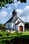 Chapel Cemetery Holm in the centre of the historic fishing village Holm in Schleswig, Germany