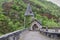 Chapel and cemetery of the village of Conques