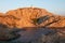 Chapel on cliffs in first light