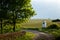 Chapel in countryside, South Bohemian Region.