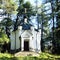 Chapel of the Cross of suffering. Valaam island.