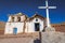 Chapel in El Tatio Machuca in Atacama desert altiplano, Chile, South America