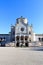 Chapel Famedio at Monumental cemetery (Cimitero Monumentale) in Milan