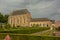 Chapel and french garden of Alden biesen castle, Rijkhoven Belgium