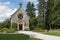 Chapel French village Fleury, completely destroyed during WW1