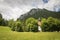 Chapel hidden in woods in logar valley, Slovenia