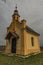 Chapel on hill over Brumov town in Moravia