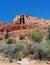 Chapel of the Holy Cross in Sedona, AZ, tall shot