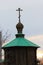 The Chapel of the Holy Martyr Elizabeth. Yekaterinsburg. Russia. Sunset. Central district of Yekaterinsburg City.