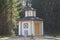 Chapel in honor of Nikolay Chudotvortsa next to children`s health camp `School of travelers Of Fedor Konyukhov` in Totemsky Distri