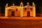 Chapel in Ilhabela, Brazil at night