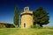 Chapel of Madonna di Vitaleta Italy, Tuscany