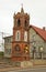 Chapel in memory of storm 1899 in Kuznica. Poland