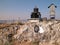 Chapel on mountain top in Galicica National Park, Macedonia