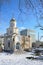 He chapel in the name of the Holy Apostle Andrew the first-called in Vladivostok in winter